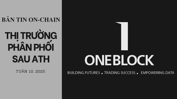 img of Bản tin On-Chain: Thị trường phân phối sau ATH