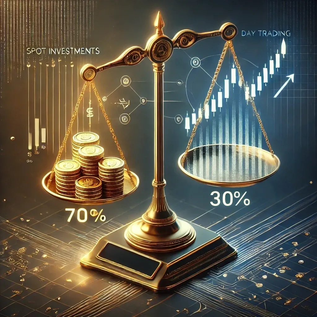 img of Quản Lý Vốn Thông Minh, Chiến Lược 70% Spot – 30% Day Trading.